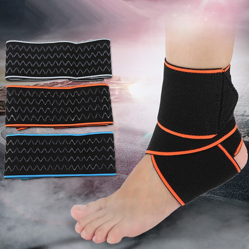 Kd36 1 stk silikon antiskli elastisk sanda gym sports ankel støtte bukse beskyttelse belter taekwondo karate ankel