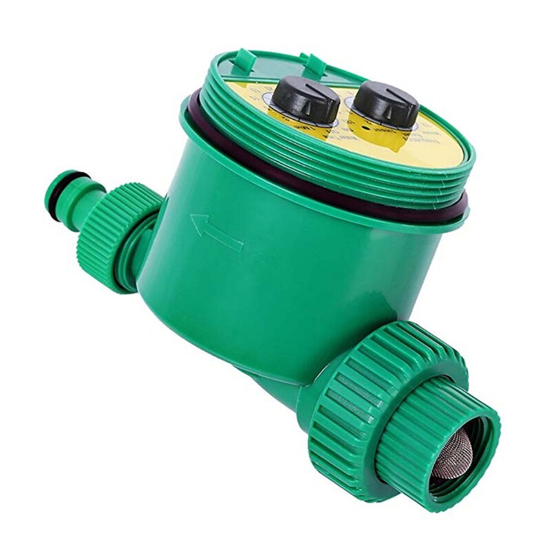 Analogue Two Dial Water Timer Automatic Electronic Watering Faucet Plastic Valve Multi-function Garden Irrigation Controller