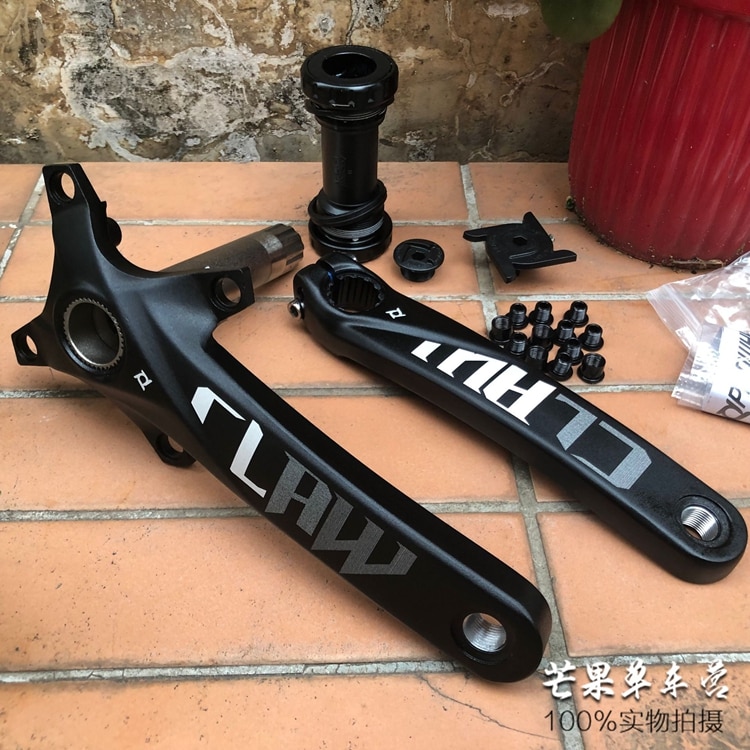 Pedaleira de bicicleta mountain bike proroda 104bcd 170mm, pedaleira de liga de alumínio com parte inferior na bicicleta mtb com bb 1/2x1 0/11 peças de bicicleta de velocidade,