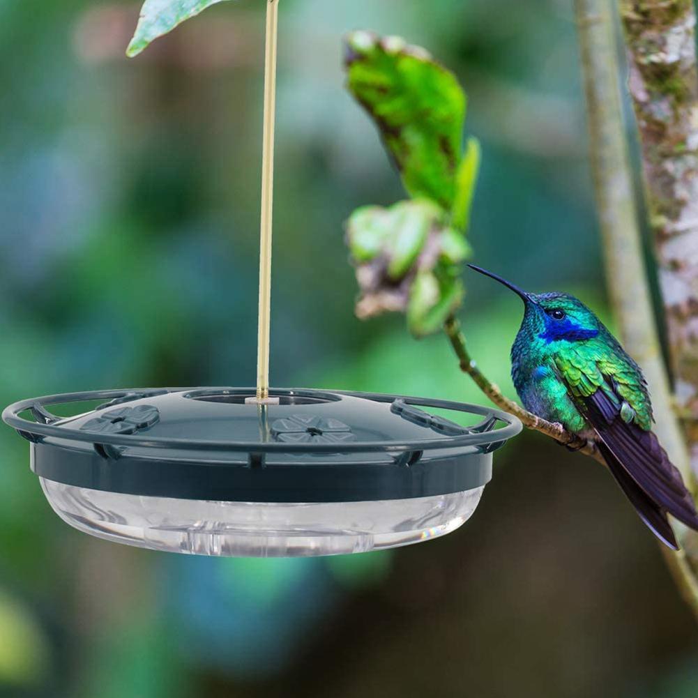 Hummingbird Feeder Bird Water Drinker Feeder Waterer With 4 Ports Pet Bird Supplies Dispenser Bottle Drinking Cup Bowls For K4m9