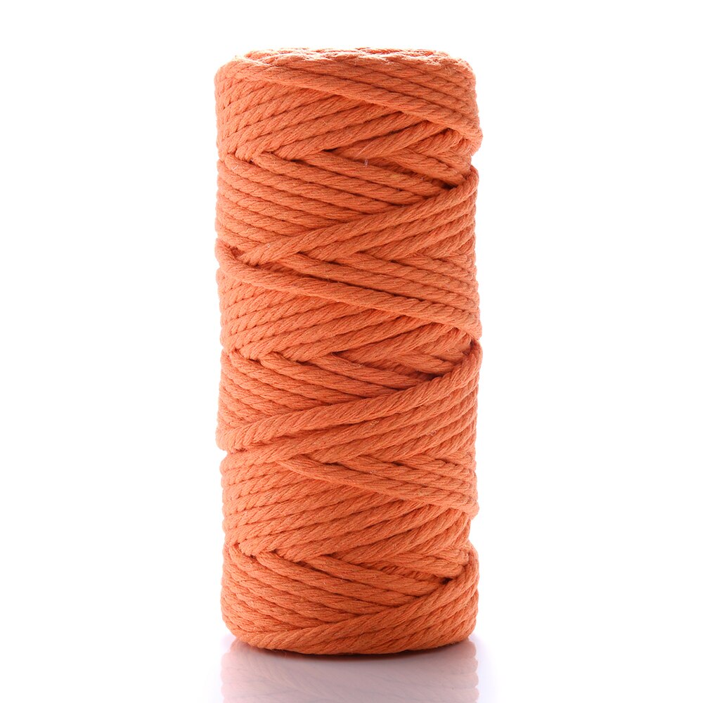 iYOE 28m/Roll 3mm Solid Color Cotton Cord Thread Making Macrame String Diy Craft Accessories Home Decoration: 10