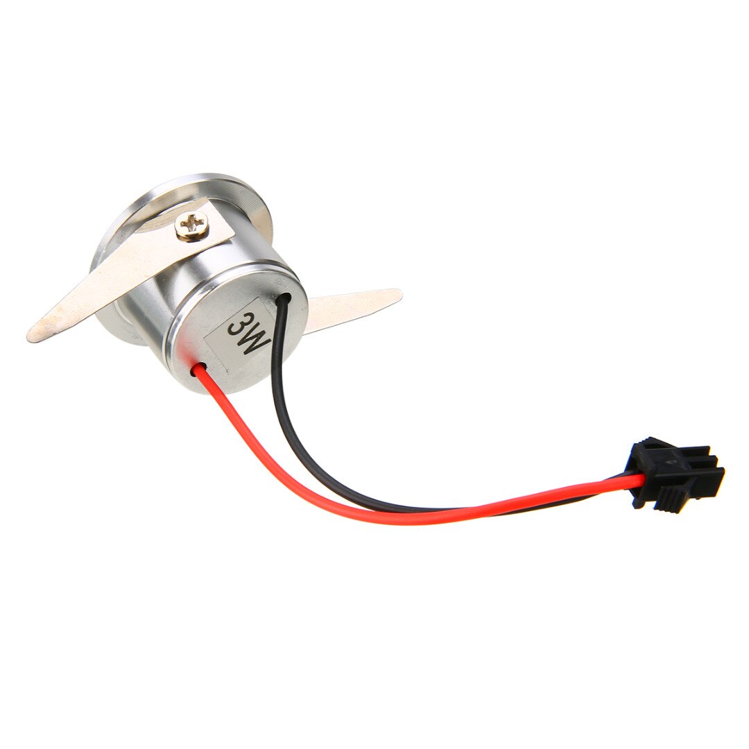 Mayitr 1W/3W Recessed Mini Spotlight Lamp Ceiling Mounted LED Downlight Ceiling Light For Counter Showcase