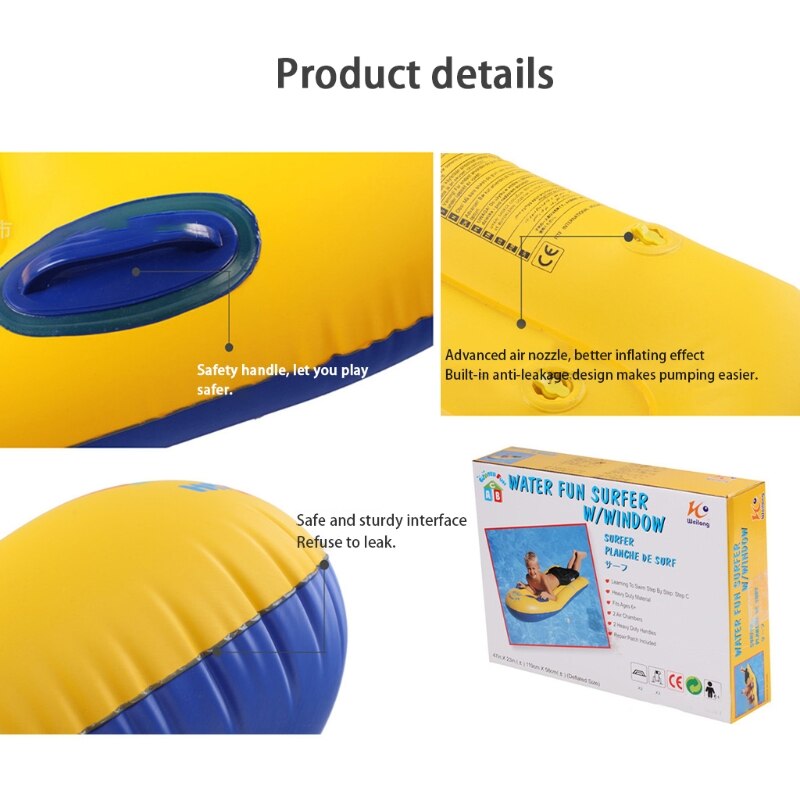 J60B Water Sports Outdoor Games Pool Float Water Mat Summer Children Beach/Sea Toy