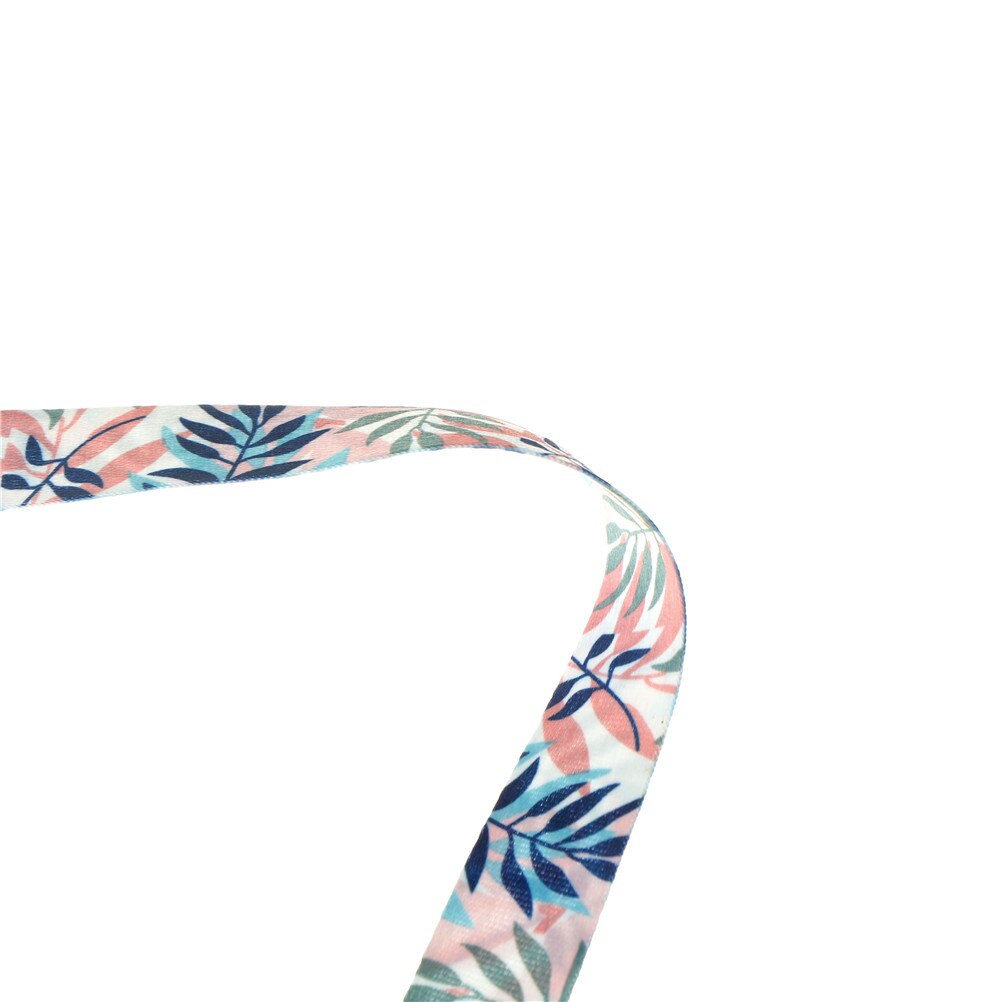 DIY Hang Rope Lanyard Small Fresh Leaves Neck Strap Lanyards For Keys ID Card Gym Mobile Phone Straps USB Badge Holder