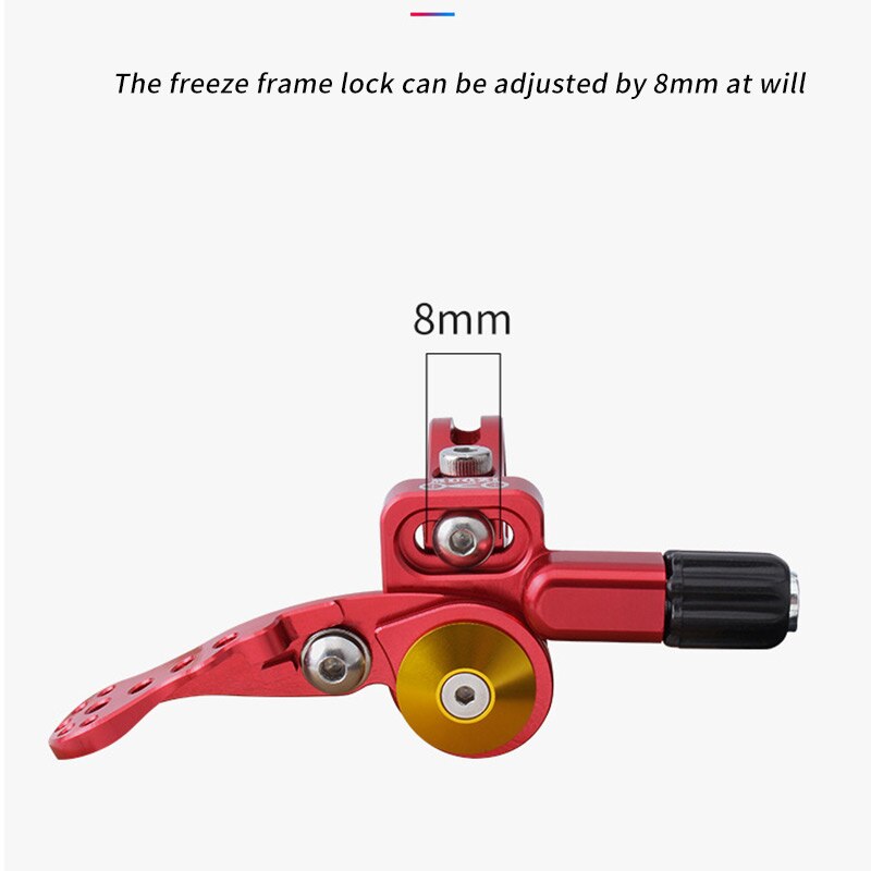 Road Bike Dropper Post Lever Adjust Seat Height MTB Bicycle 22.2/24mm Dropper Seatpost Mechanical Remote Control Lever