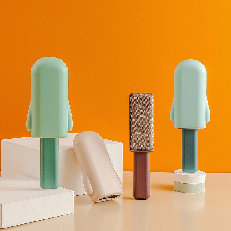 Magic Lint Remover Cartoon Clothing Hair Remover Brush Pet Hair Remover Roller Reusable Cleaning brush Lint Removal Static Brush