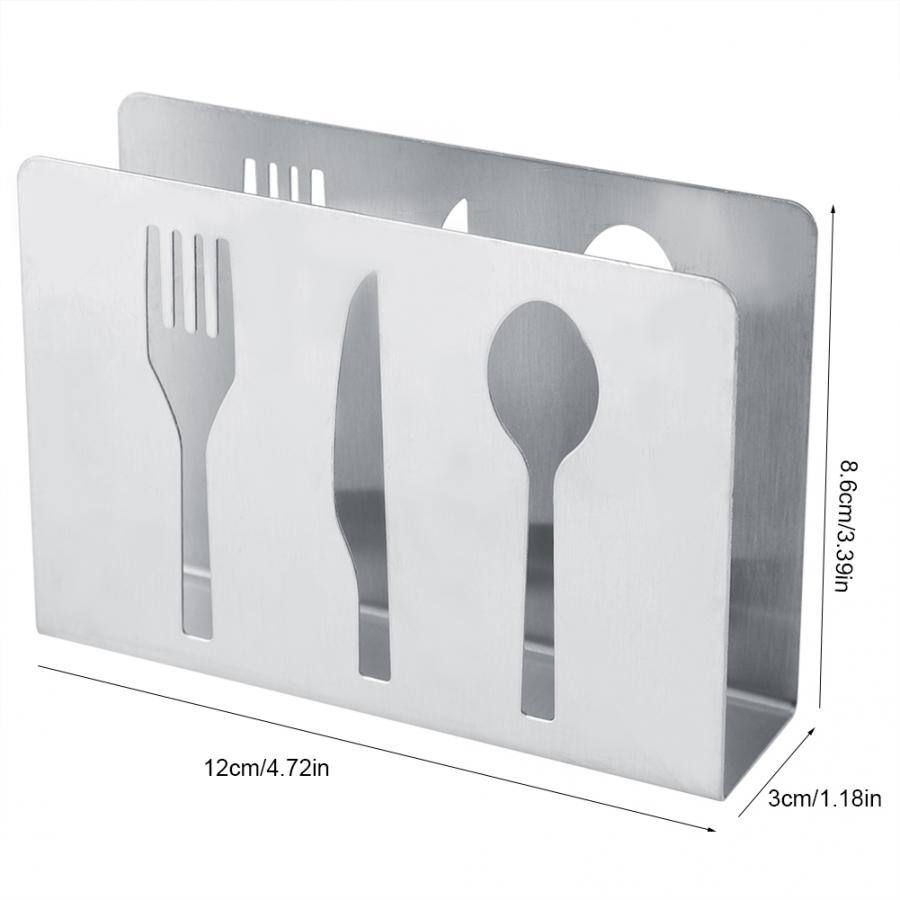 Stainless Steel Napkin Holder Modern Serviette Hol... Grandado