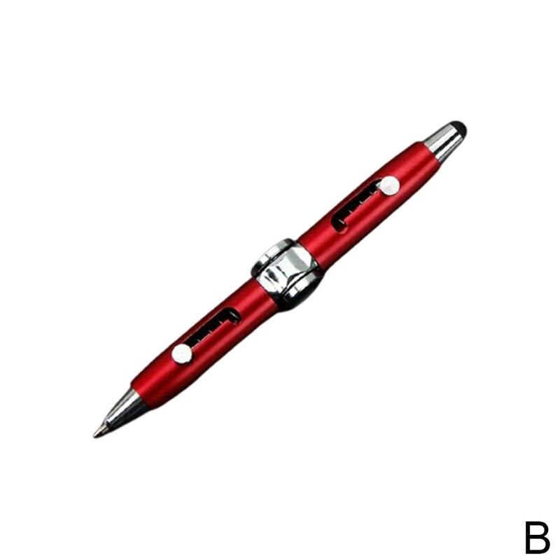 Speelgoed Voor Meisjes Balpennen 3 In 1 Multi-Functionele Hand Gyroscoop Pennen Stylus Pen Pen Schrijven Levert Relief Stress Capa: B