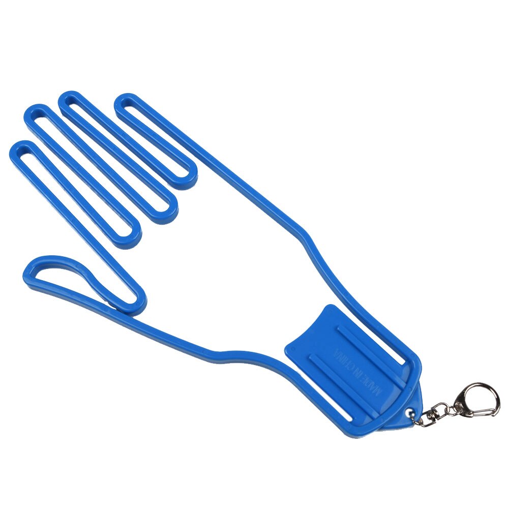 Gants de Golf En Plastique Gardien Gants de Golf Monture De Support Avec Boucle en métal Gants Support Cintre Pour Golf Léger D'approvisionnement: Blue