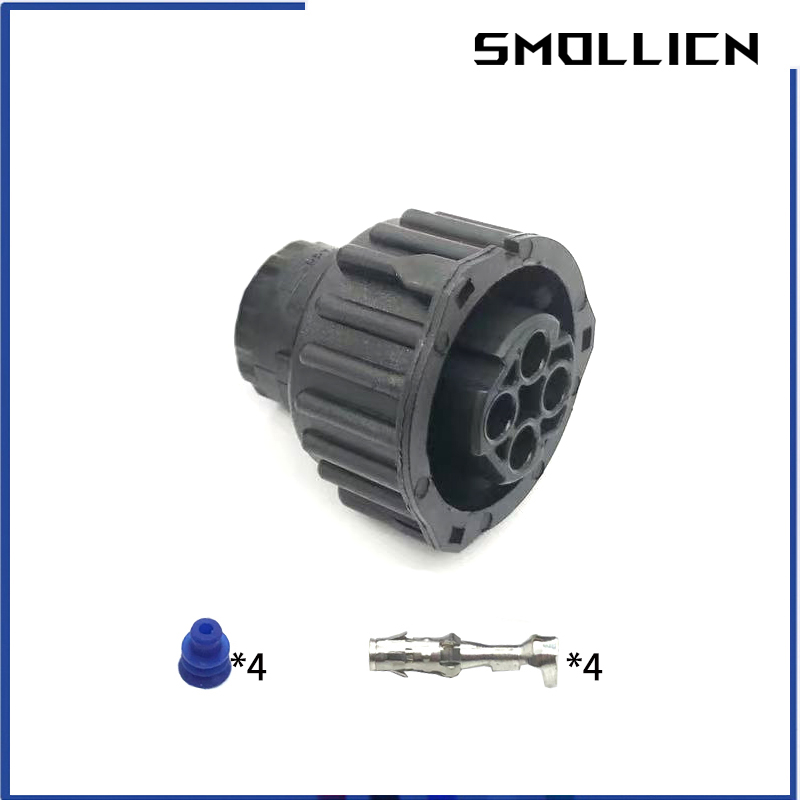 1 Set 4 Pin tyco round HOWO A7 Odometer Speed Sensor Plug Sealed Auto Connector 1-967325-1 With Cable Sheath 965786-1 965783-1: Lavender