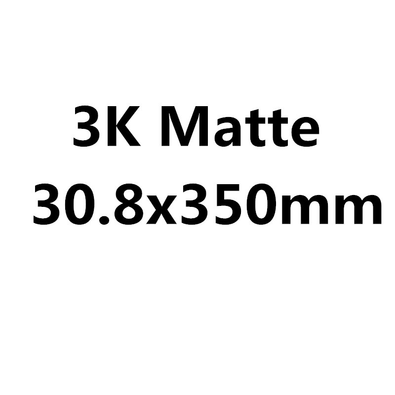 Geen Logo Mountainbike Zadelpen 27.2/25.4/30.8/31.6Mm 3K Mat/Glossy Zadelpen carbon Road Fiets Offset Zadelpennen: 3K Matte 30 8x350mm