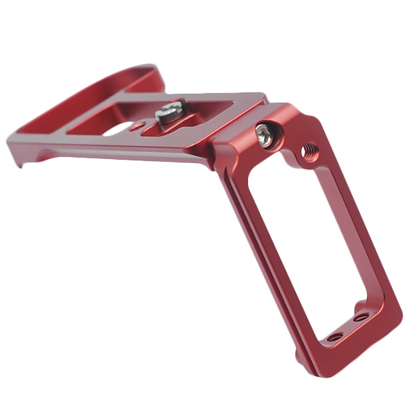 Heißer 3C-Quick Release L Platte/Halterung Basis Halter Hand Grip Für Nikon Z Z6 Z7 Arca Swiss Rrs Kompatibel vertikale Bord Rot