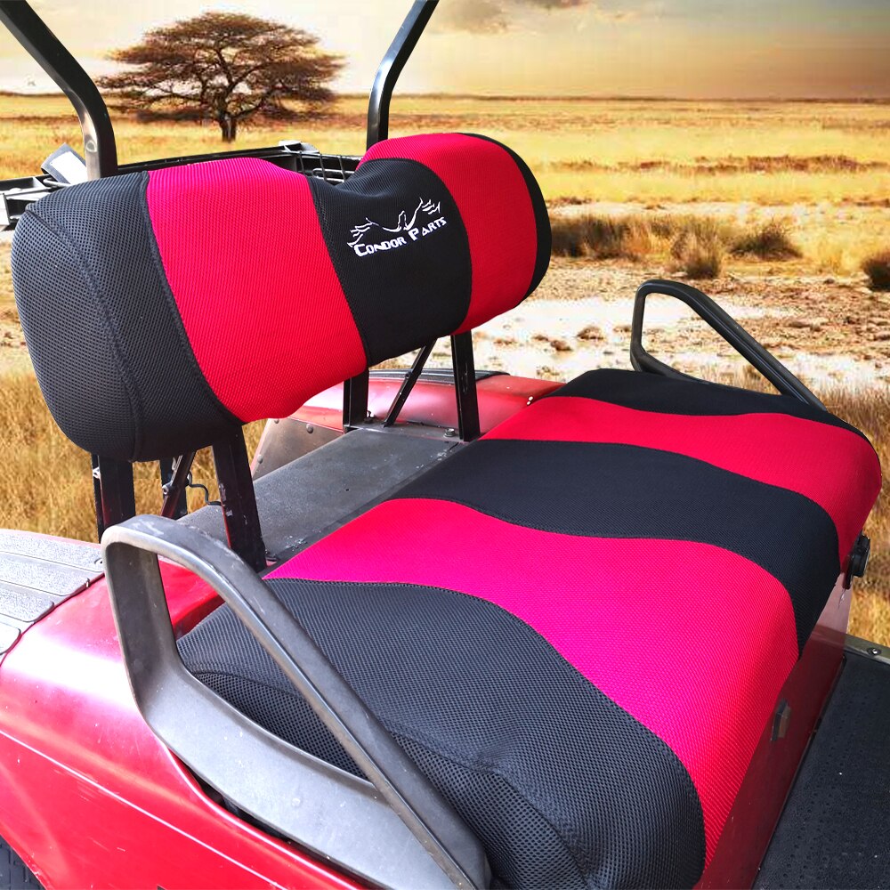 Golf Cart Seat Cover Set Fit for EZGO TXT,RXV and Club Car DS