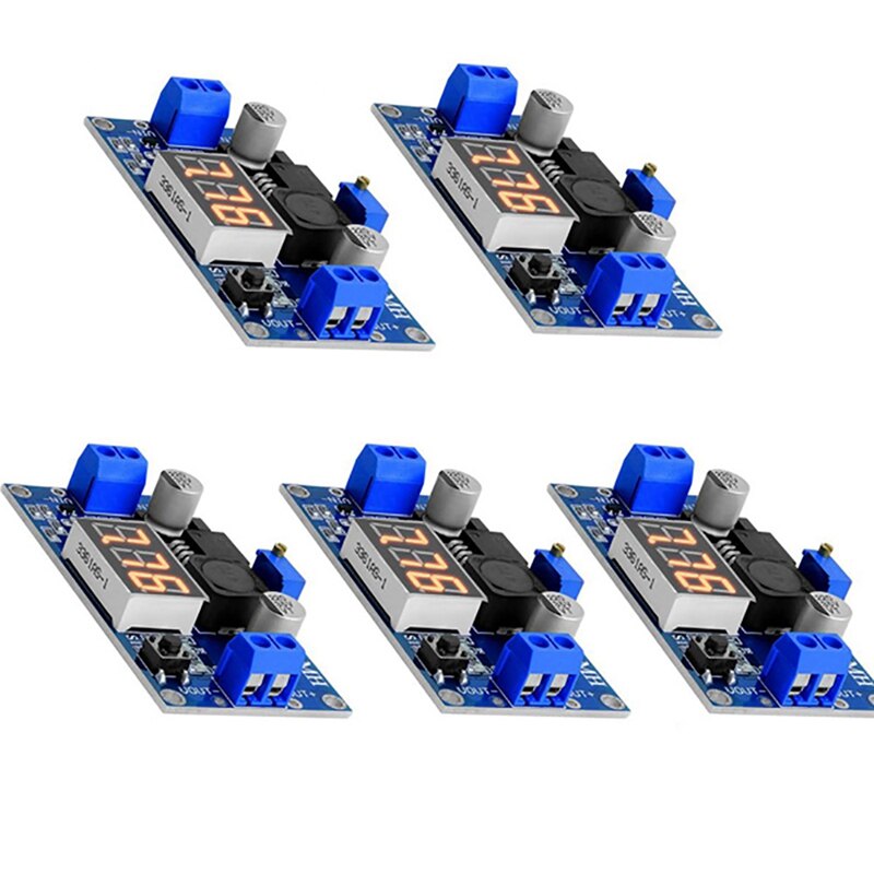 Adjustable Power Module LM2596S DC-DC Buck Regulator Converter Reduced Voltage Regulator Power Module 24V 12V To 5V 2A