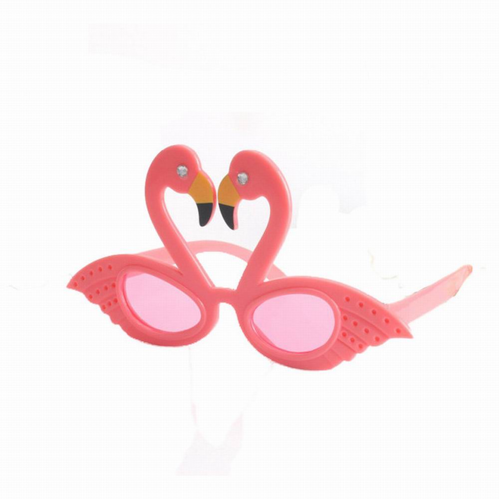 Beach Hawaii Party Pink Flamingo Party Tropical Decorations Funny Glasses Pineapple Sunglasses Summer Luau Hawaiian Party Event: 19