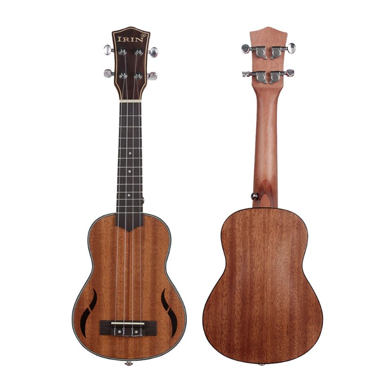 21" Tenor 4 String Ukulele Walnut Wood 18 Acoustic Fretboard Ukelele Guitar Mahogany Fingerboard Hawaiian Guitar