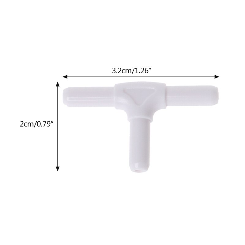 4 Stuks Dubbele Borstkolf Accessoire Zuigen Connector Stro Voor Baby Borstvoeding