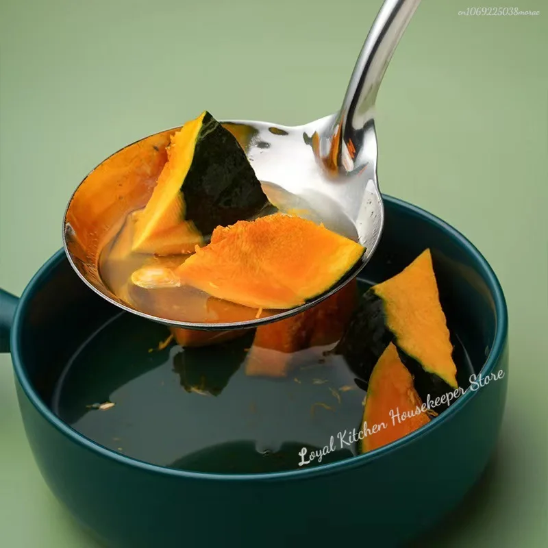 Espátula de Wok de acero inoxidable con mango largo, cuchara de arroz ranurada, cucharón, juego de utensilios de cocina,