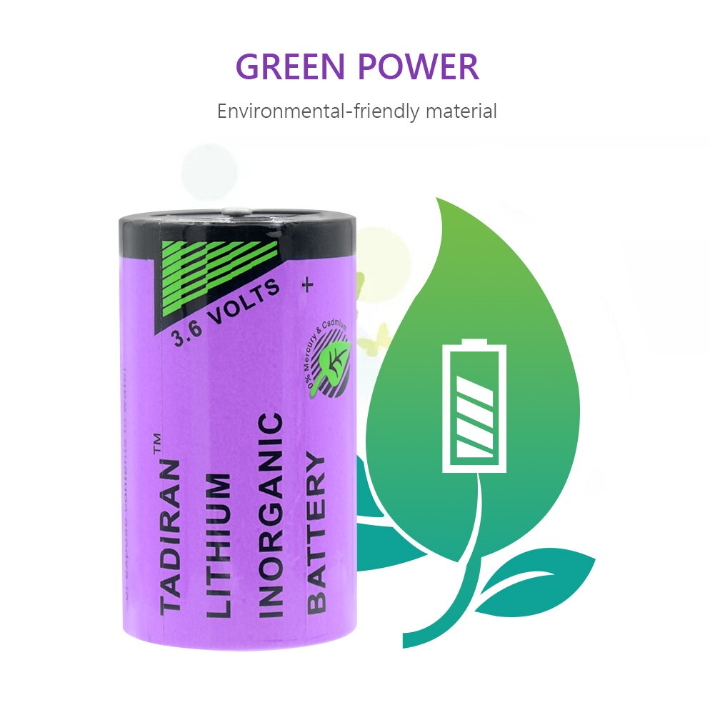19000mAh D Cell Batteries TL-5930 Size D 3.6V Lithium PLC Battery Industrial For Plc Controller Am1 Lr20 D Cell RF System