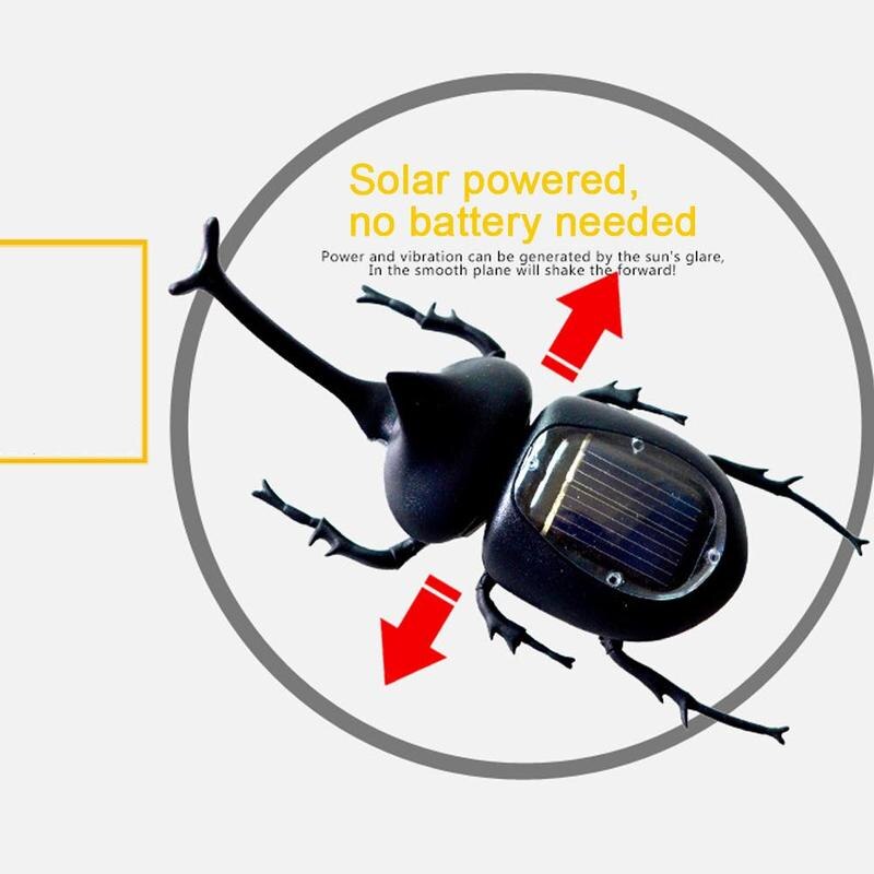 Solare Scarabeo Di puzzle Solare Scarabeo robot di base del Dispositivo Del Giocattolo del Regalo Solare Giocattolo bambino Batteria Speciale