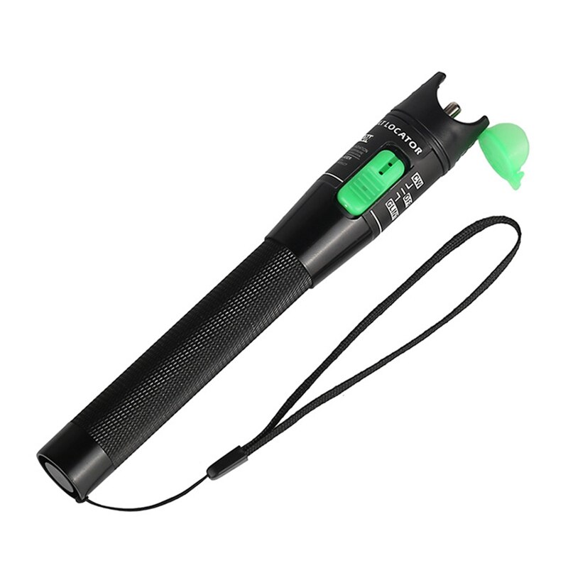 20MW Aluminium Alloy Visual Fault Locator Fiber Optic Cable Tester/VFL for FC,SC,ST & LC Adapter