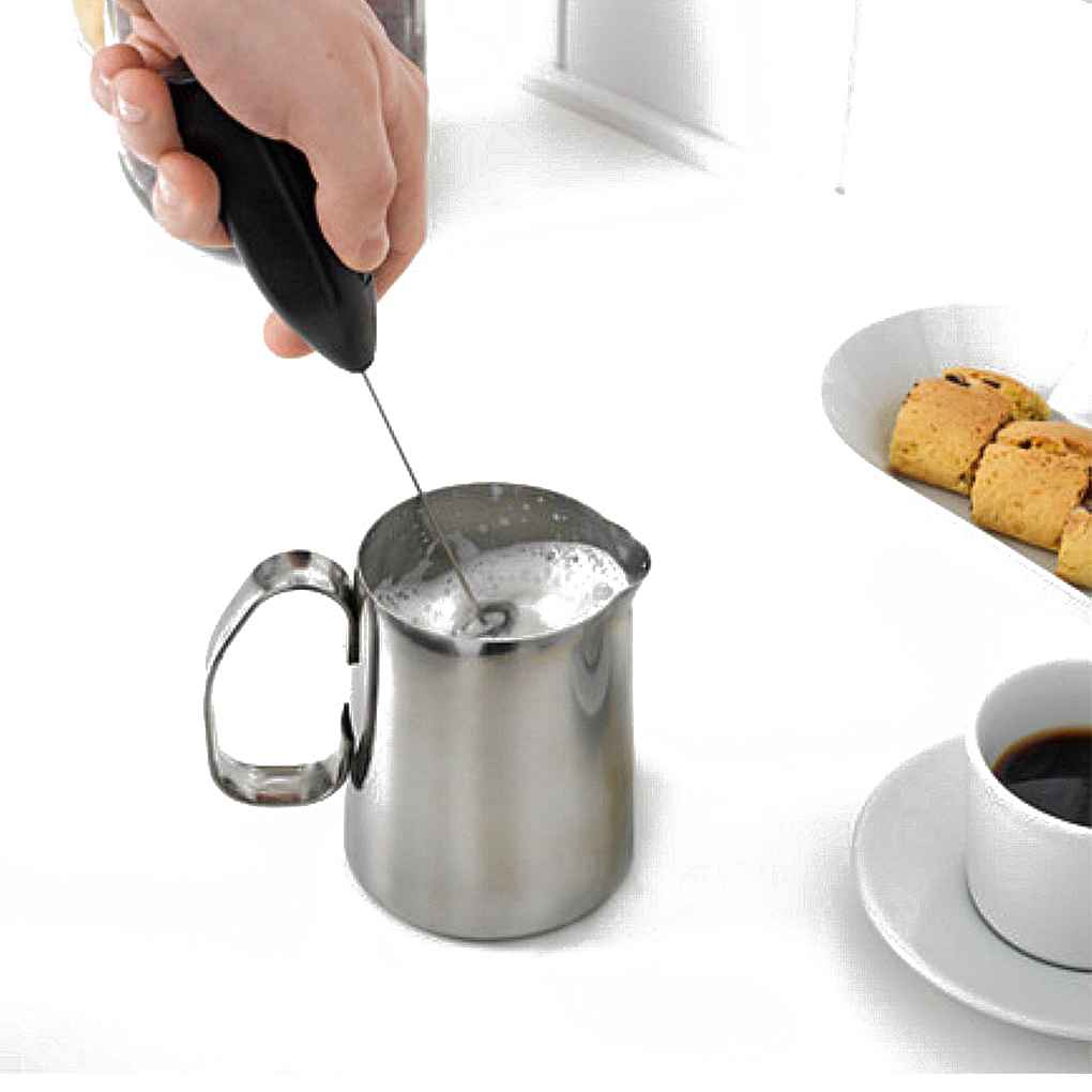 Melkopschuimer Ei Schuim Koffiezetapparaat Voor Ei Melk Cappuccino Garde Gereedschap Draagbare Home Keuken Koffie Chocolade Willekeurige Kleur