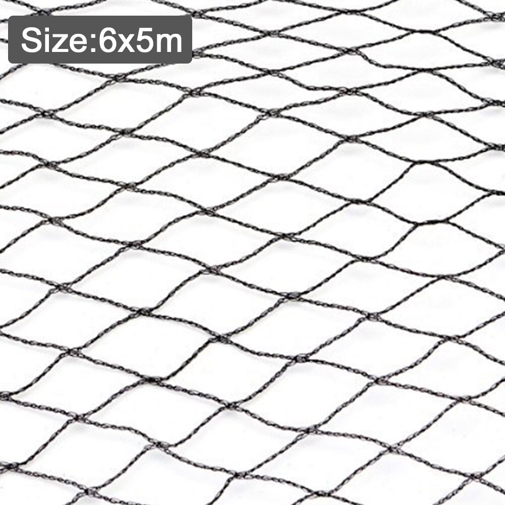 Pond Cover Net Home With Pegs Garden Tools Guard Mesh Anti Garden protective net Bird Swimming Pool PE: 6x5m