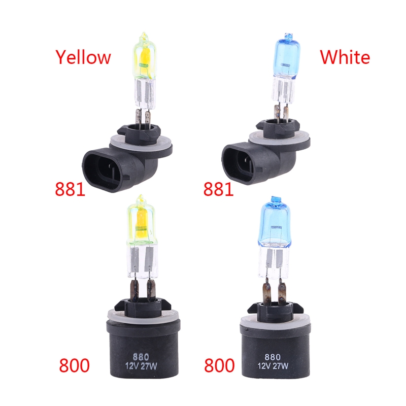 Vehicle Headlight Fog Light Assembly Bulbs Bright 880/881 12V 27W Halogen Bulb Automotive Interior Light Bulb