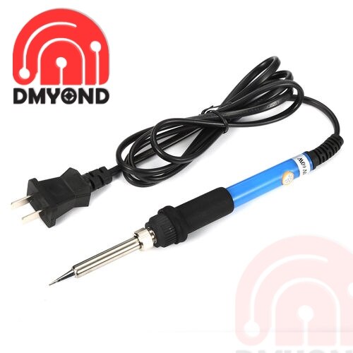 US/EU Plug Electric Soldering Iron AC110V 220V 60W Welding Solder Rework Station Heat Pencil Repair Tools Adjustable Temperature: US Plug 110V