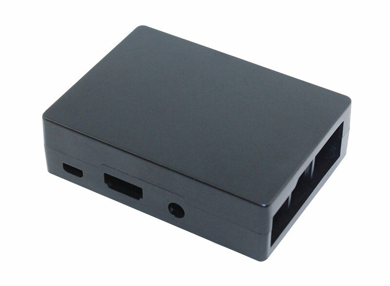 Raspberry Pi 4 Model B Aluminium Zwart Zilver Case RPI 4B Metalen Behuizing Zilveren Box: Black