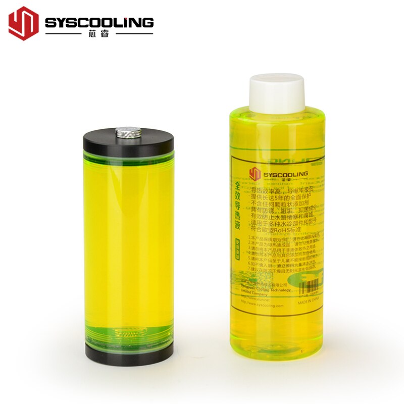 Syscooling water cooling coolant RoHS standard 500ML colorful thermal fluid UV effect for PC water cooling