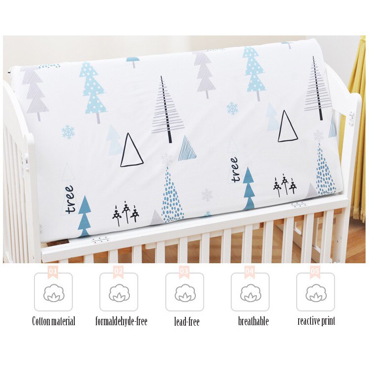 Baby crib laken barnehage sengetøy dekke laken baby seng madrass cover fitted sheet