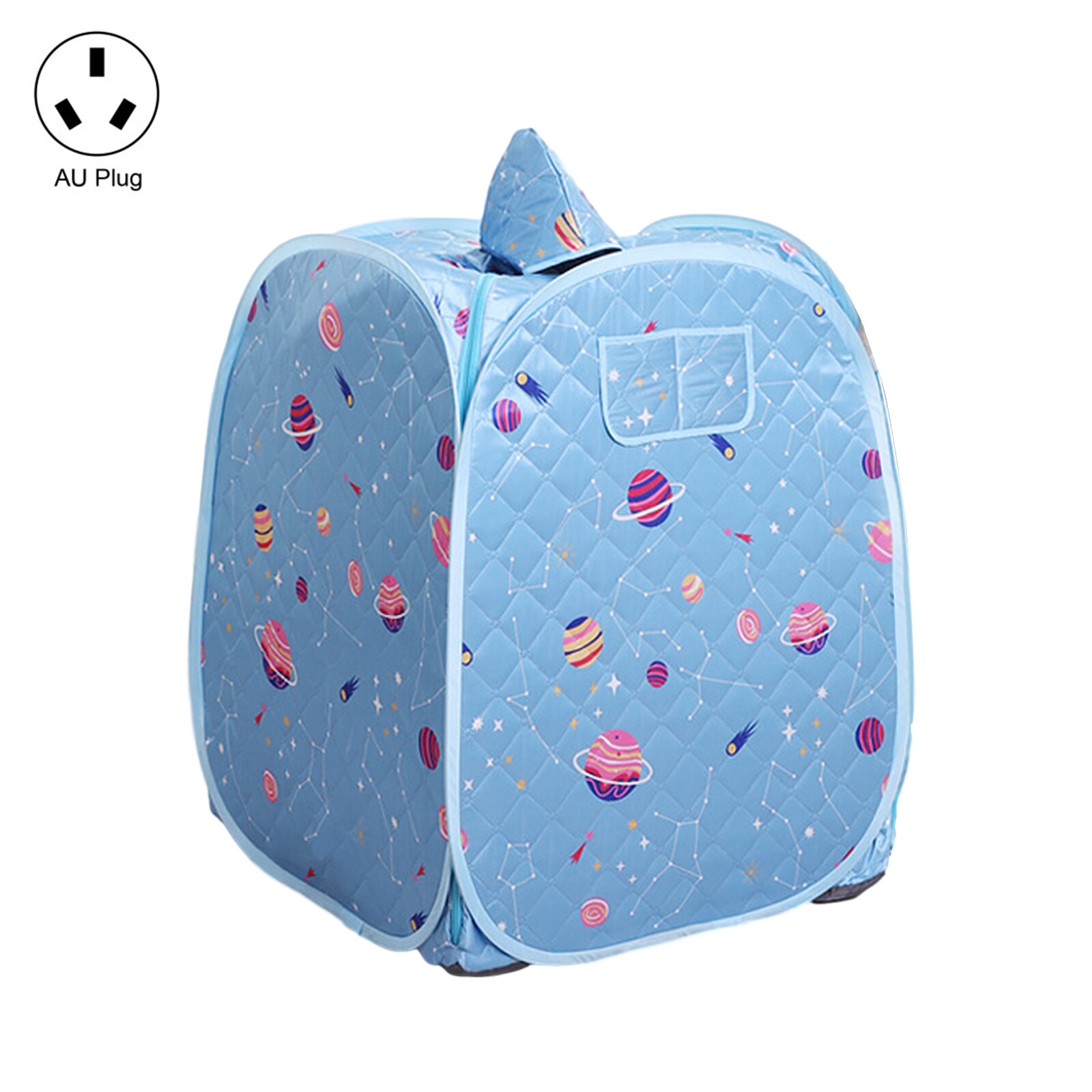 Portable Steam Sauna 2L Steamer With Steam Hose Herbs Kit Remote Control Steam Sauna Spa Sauna Tent For Weight Loss Personal The: AU Plug