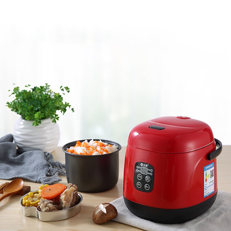 Mini Electric Rice Cooker Intelligent Automatic Household Kitchen Cooker 1-2 People Household Small Smart Electric Rice Cookers