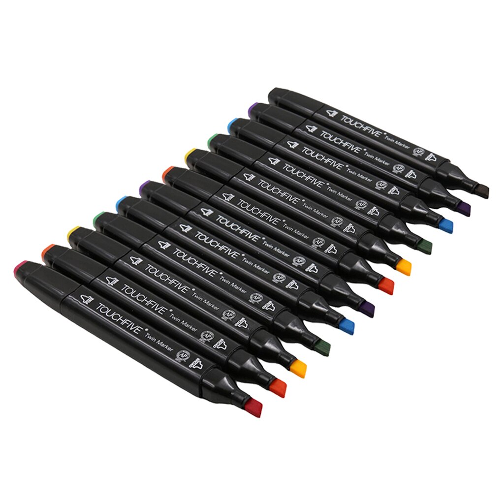 12x Oil Based Paint Marker Pen Waterproof Art Painting DIY Scrapbook Card Making