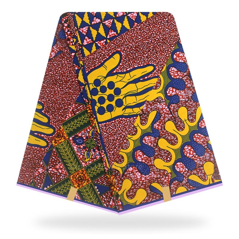 Veritable Wax Veritable Guaranteed Real Dutch Wax 6yard/lot 100% Cotton Veritable Wax African Fabric Print