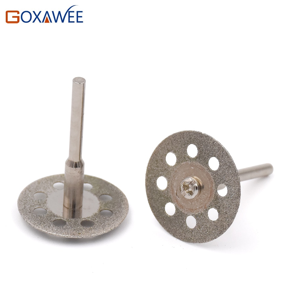 25mm Dremel Accessoires diamant slijpschijf 10pcs mini cirkelzaag snijden schijf Diamant Schurende schijf Dremel rotary tool