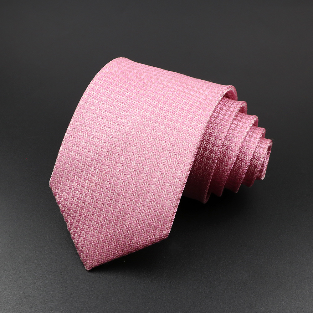 Cravates classiques à rayures tissées Jacquard pour hommes, 100% soie, pour costume de mariage d'affaires, accessoires: 14