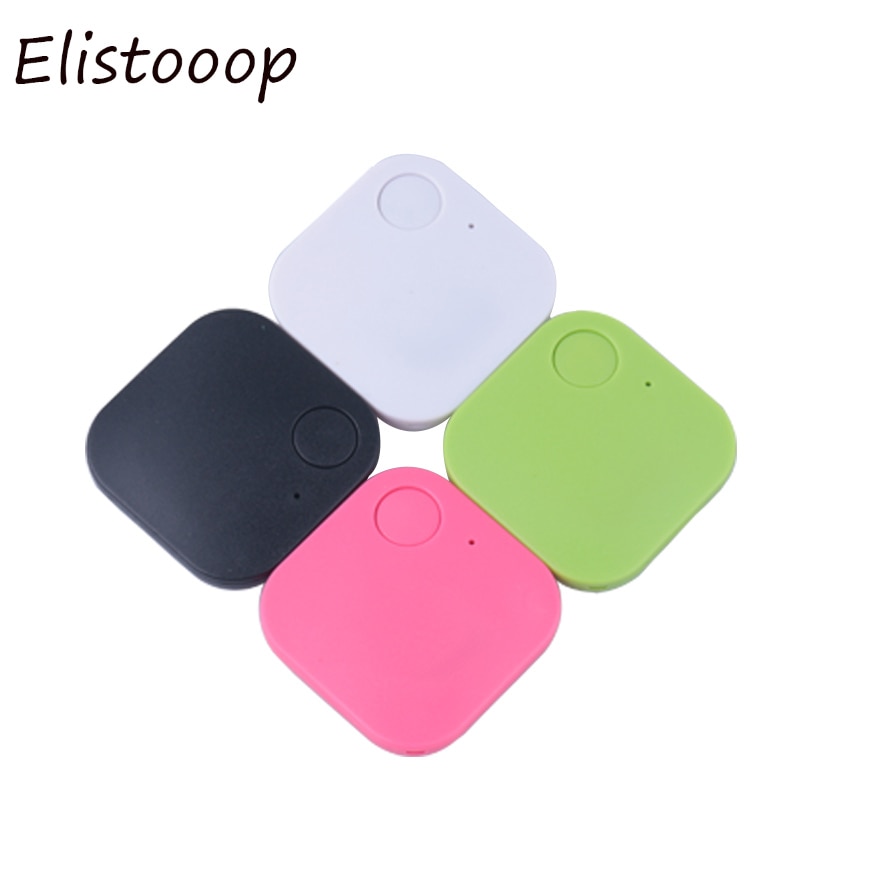 Elistooop smart mini bluetooth tracker bilar väska plånbok nyckel gps trådlös anti förlorat larm smart finder barn husdjur äldre för iphone