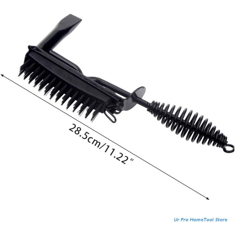 Marteau à scories avec fil, brosse de soudage, utilisé pour éliminer les débris de peinture, la rouille et le polissage, soudage Durable et Portable