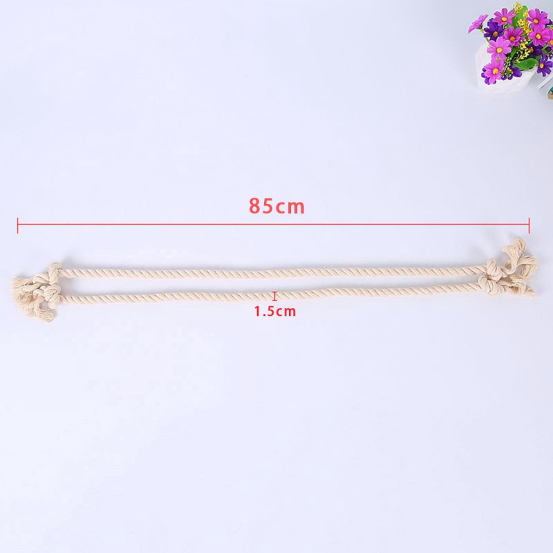 2PCS Handmade Long Cotton Linen Curtain Rope Tie Backs Bandage Home Room Decors