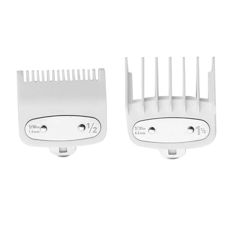 Guide Comb Set 2Pcs Hair Clipper Guide Comb Set 1.5mm 4.5mm