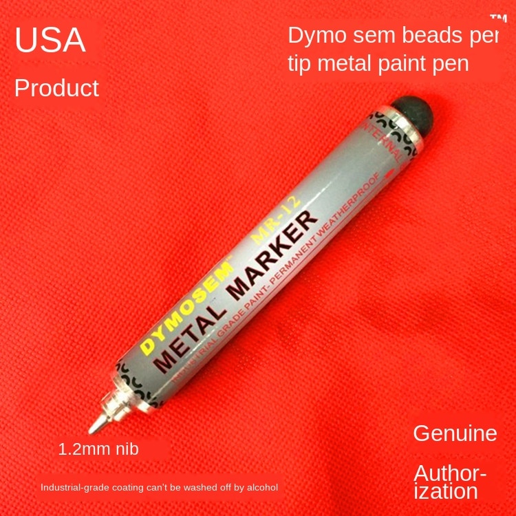 Industrial marking pen alcohol resistant marking pen metal paint pen marking pen