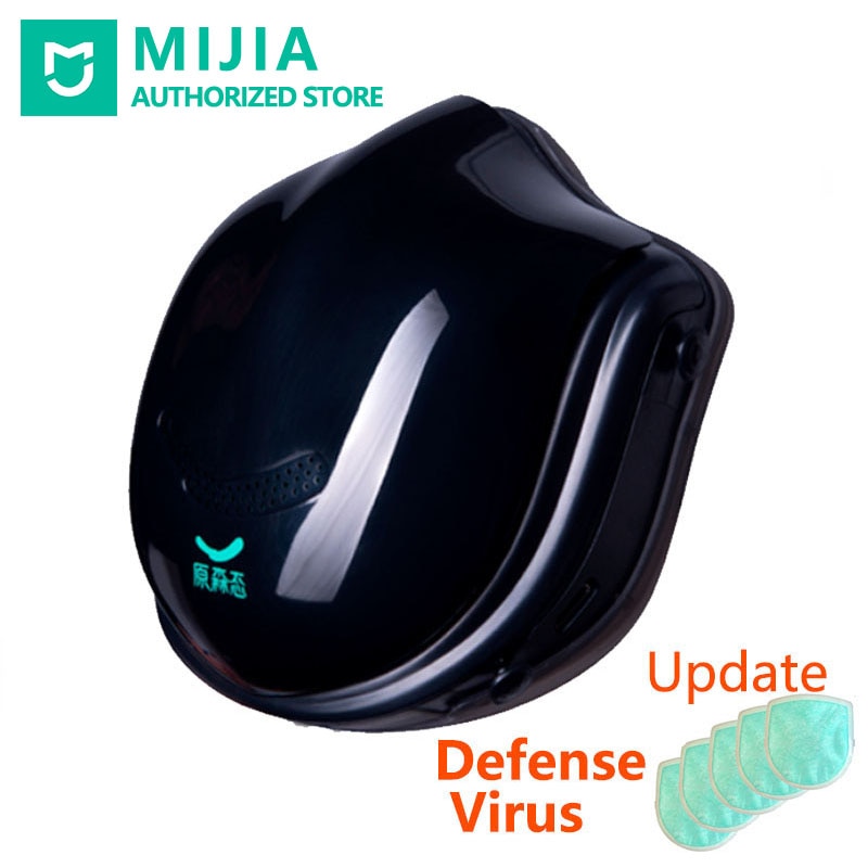 Xiaomi Mijia Q5zawodowiec elektryczna maska robić twarzy z filtrem mężczyźni anty-mgła sterylizacja zapewnia aktywne dostarczanie powietrza jesień zima mgła