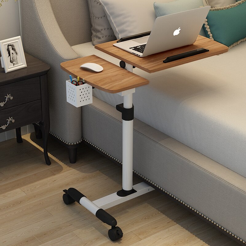 Foldable Computer Table for Bed Portable Rotate Laptop Desk Table Can be Lifted Standing Desk Home Furniture