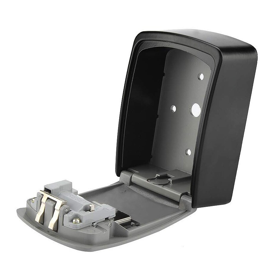 MOOL Key Box 4-Digit Adjustable Combination Password Key Box Premium Security Lock Organizer Wall-Mounted Key Storage Lock Box