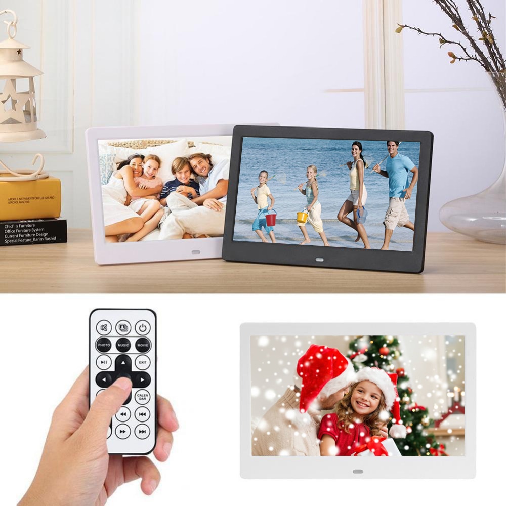 7 inch Digital Photo Frame LED Backlight Electronic Album Picture Music Video Full Function Good For Friends Family