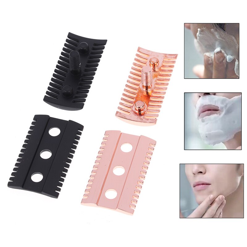 1pcs Safety Male Shaving Razor Head Close Comb Head Razor Head Shaving Tool