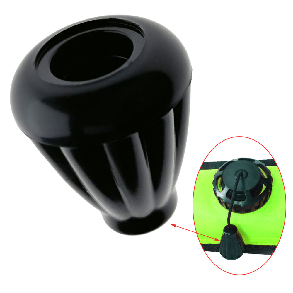 Tauchen Pull Ende Stopper für Lift Tasche BCD Druck Dump Ventil Wurst Signal Rohr