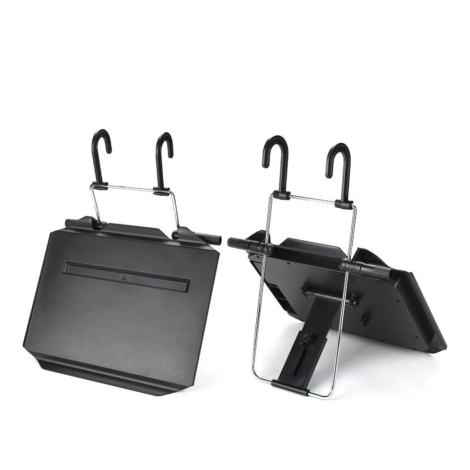 Foldable Car Seat Back PC Mount Tray Desk Car Back Seat Computer Car Rear Interior Learning Table for MacBook iPad Laptop Tablet